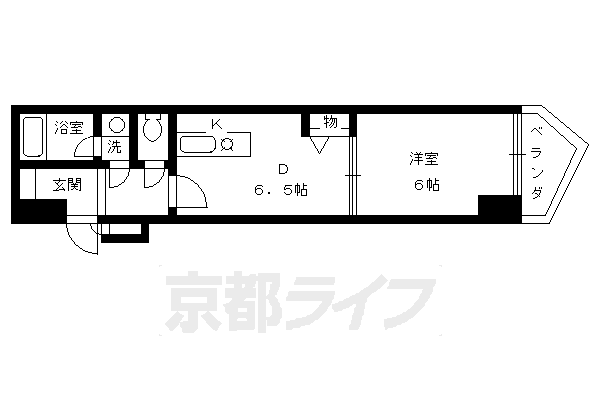 京都府京都市下京区植松町 清水五条駅 1DK マンション 賃貸物件詳細