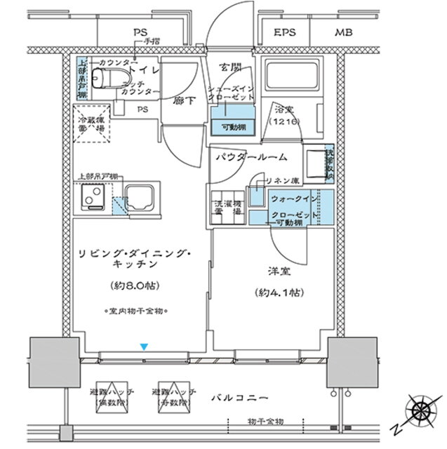 東京都板橋区板橋３ 板橋区役所前駅 1LDK マンション 賃貸物件詳細