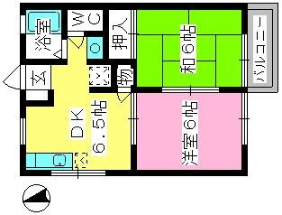 福岡県福岡市南区高木３ 井尻駅 2DK アパート 賃貸物件詳細