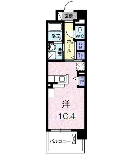 岡山県岡山市北区奥田南町 清輝橋駅 ワンルーム マンション 賃貸物件詳細