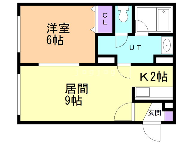 北海道札幌市白石区菊水七条４ 東札幌駅 1LDK アパート 賃貸物件詳細