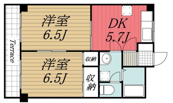 千葉県千葉市緑区おゆみ野南１ おゆみ野駅 2K アパート 賃貸物件詳細