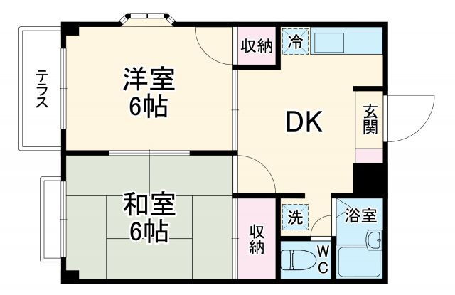 埼玉県鴻巣市栄町 鴻巣駅 2DK アパート 賃貸物件詳細