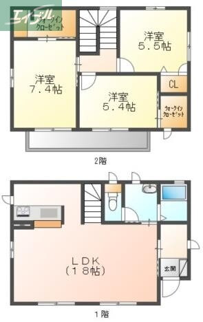 岡山県岡山市北区大供本町 大元駅 3LDK 一戸建て 賃貸物件詳細