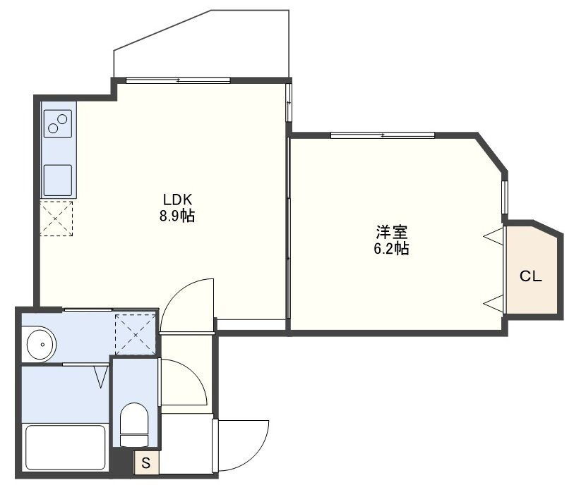 長崎県長崎市竹の久保町 大学病院駅 1LDK マンション 賃貸物件詳細