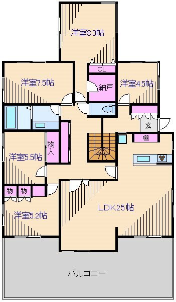 神奈川県横浜市港北区菊名４ 菊名駅 5SLDK 一戸建て 賃貸物件詳細