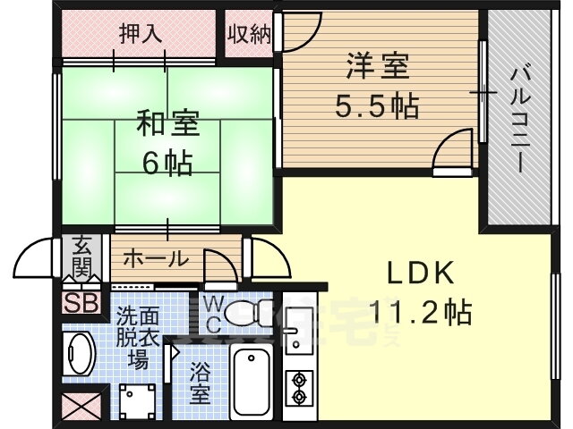 大阪府大阪市平野区平野南１ 平野駅 2LDK マンション 賃貸物件詳細
