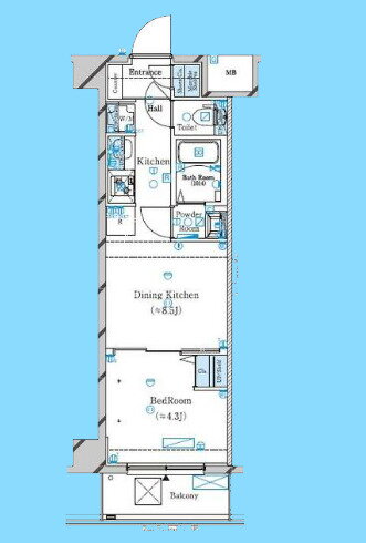 東京都品川区南大井４ 立会川駅 1DK マンション 賃貸物件詳細
