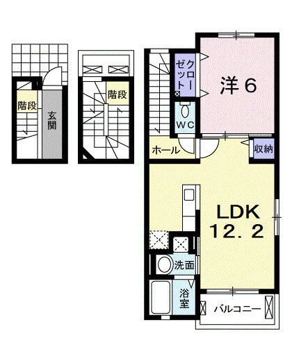 東京都国立市西１ 国立駅 1LDK アパート 賃貸物件詳細