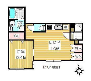 神奈川県川崎市幸区小倉３ 矢向駅 1LDK アパート 賃貸物件詳細