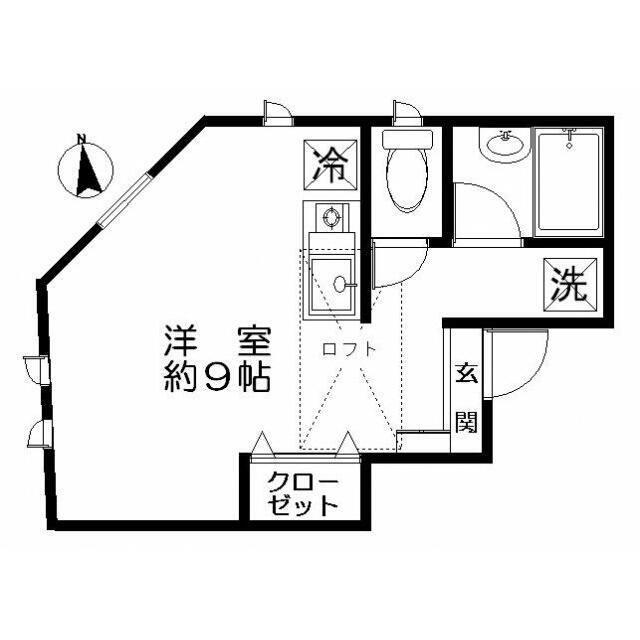 東京都北区豊島２ 王子駅 ワンルーム アパート 賃貸物件詳細