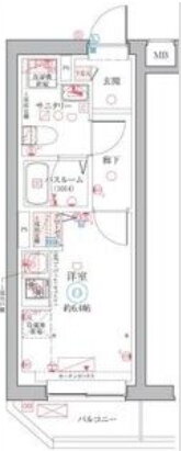 神奈川県横浜市南区高根町３ 阪東橋駅 1K マンション 賃貸物件詳細