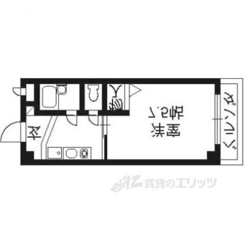 京都府長岡京市長岡１ 長岡天神駅 1K マンション 賃貸物件詳細