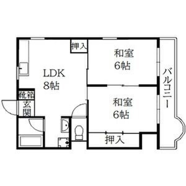 大阪府吹田市岸部南２ 岸辺駅 2DK マンション 賃貸物件詳細