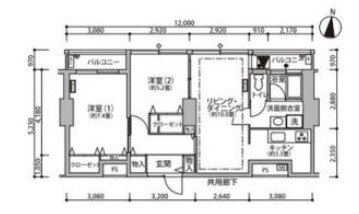 東京都江東区東雲１ 辰巳駅 2LDK マンション 賃貸物件詳細