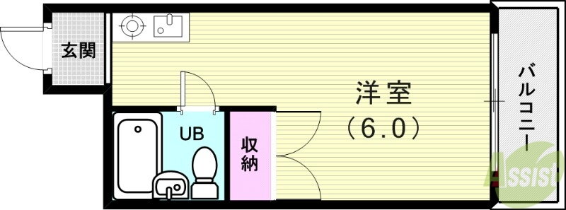 兵庫県神戸市西区大津和１ 伊川谷駅 ワンルーム マンション 賃貸物件詳細