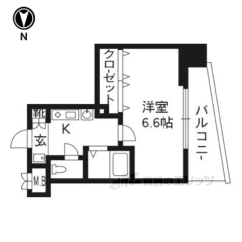 京都府京都市中京区押西洞院町 二条城前駅 1K マンション 賃貸物件詳細
