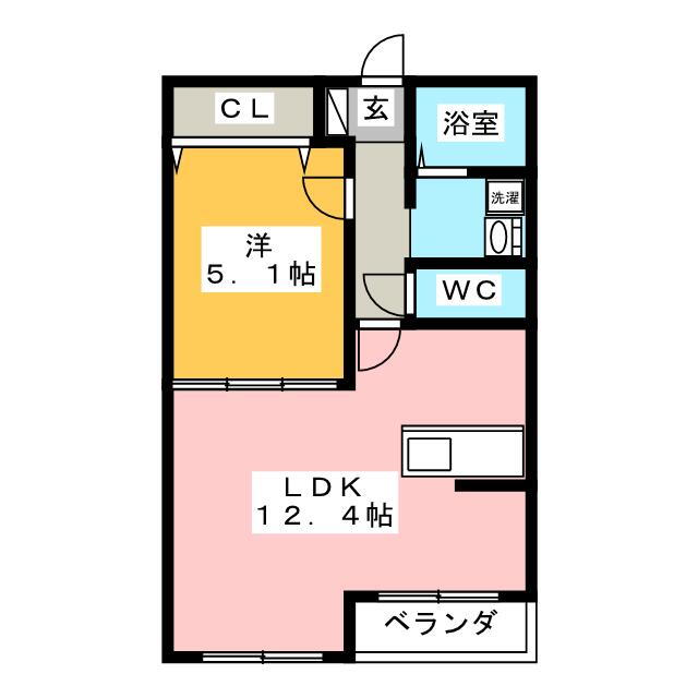 岐阜県岐阜市西川手１０ 笠松駅 1LDK マンション 賃貸物件詳細