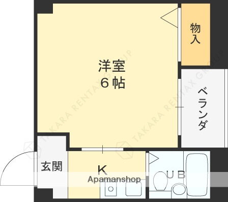 メゾンロレア―ル 3階 1K 賃貸物件詳細