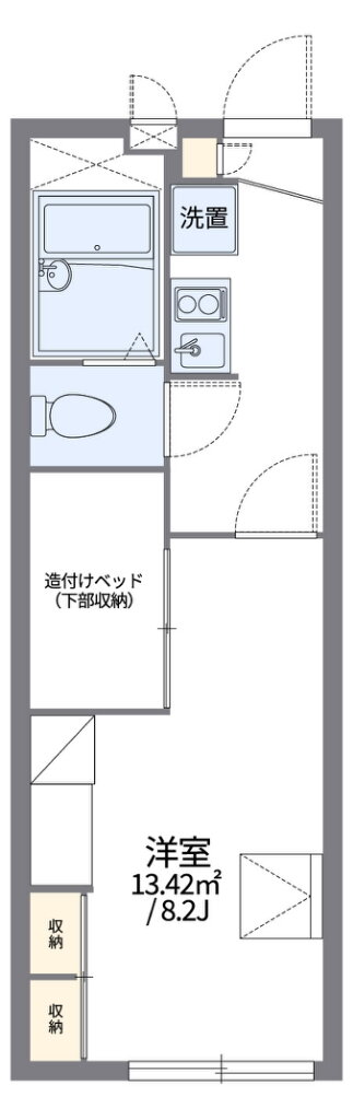 兵庫県姫路市京口町 京口駅 1K アパート 賃貸物件詳細