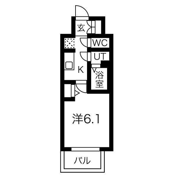 愛知県名古屋市熱田区伝馬２ 熱田神宮伝馬町駅 1K マンション 賃貸物件詳細