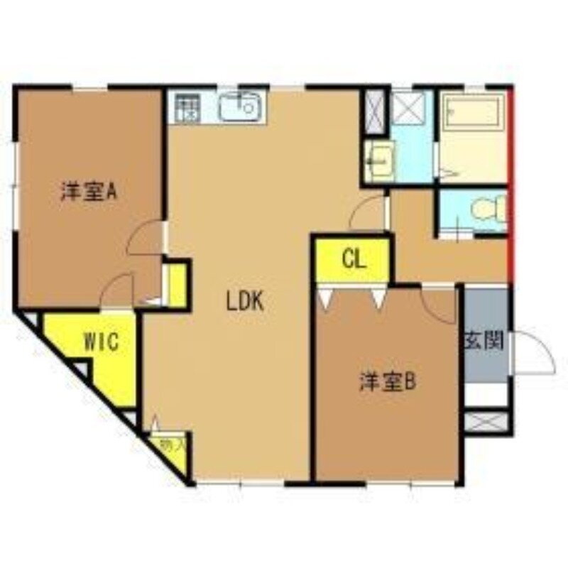 大阪府大阪市平野区長吉六反４ 長原駅 2LDK アパート 賃貸物件詳細