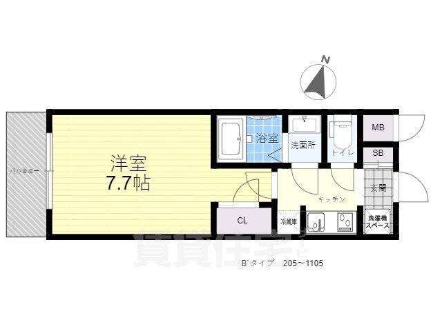 Ｓ－ＲＥＳＩＤＥＮＣＥ三国ＷＥＳＴ 10階 1K 賃貸物件詳細