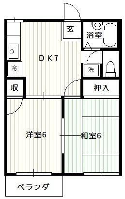 東京都清瀬市松山２ 清瀬駅 2DK アパート 賃貸物件詳細