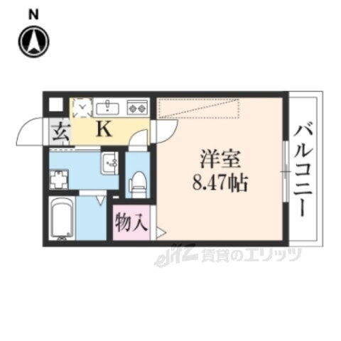 京都府京都市右京区太秦安井松本町 太秦天神川駅 1K マンション 賃貸物件詳細
