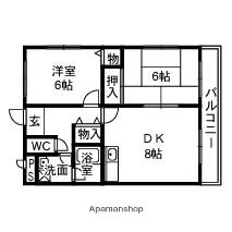 滋賀県近江八幡市鷹飼町北４ 近江八幡駅 2LDK マンション 賃貸物件詳細
