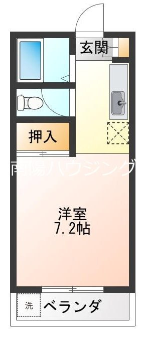 東京都府中市白糸台４ 武蔵野台駅 1K アパート 賃貸物件詳細