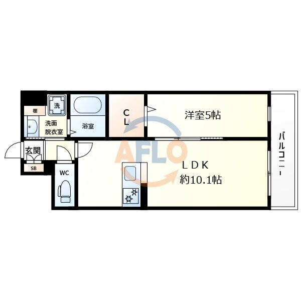 大阪府大阪市西成区鶴見橋１ 花園町駅 1LDK マンション 賃貸物件詳細