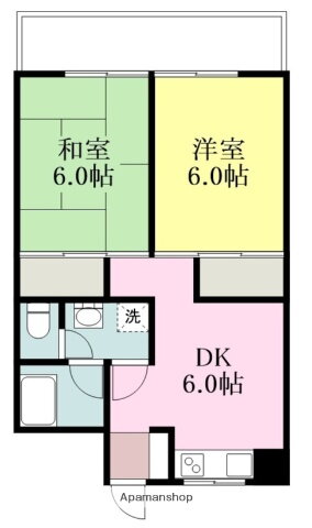 愛媛県松山市衣山４ 西衣山駅 2DK マンション 賃貸物件詳細