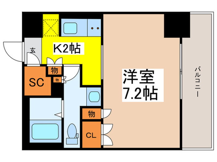 東京都豊島区高田３ 高田馬場駅 1K マンション 賃貸物件詳細