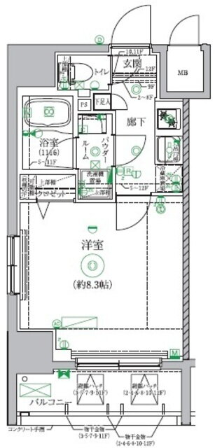東京都府中市宮町１ 府中駅 1K マンション 賃貸物件詳細