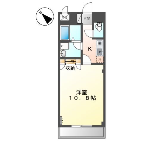 広島県福山市東深津町４ 東福山駅 1K アパート 賃貸物件詳細