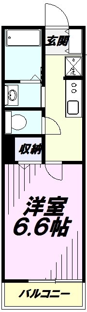 埼玉県所沢市上新井２ 西所沢駅 1K アパート 賃貸物件詳細