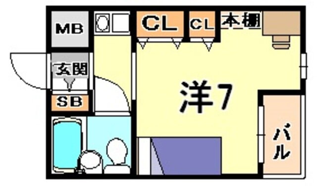 兵庫県神戸市東灘区森北町４ 甲南山手駅 1K マンション 賃貸物件詳細
