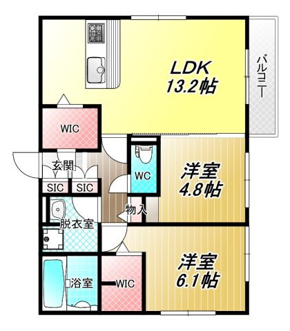 大阪府八尾市恩智中町３ 恩智駅 2LDK アパート 賃貸物件詳細