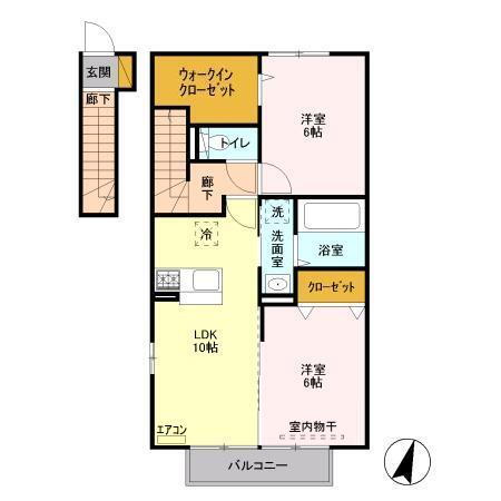 千葉県柏市柏の葉５ 江戸川台駅 2LDK アパート 賃貸物件詳細