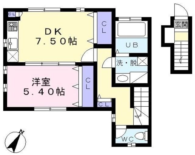 東京都多摩市連光寺３ 聖蹟桜ヶ丘駅 1DK アパート 賃貸物件詳細