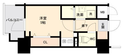 福岡県福岡市中央区清川２ 渡辺通駅 ワンルーム マンション 賃貸物件詳細