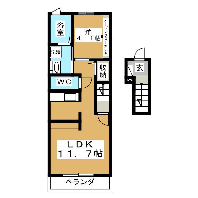 宮城県仙台市泉区山の寺２ 泉中央駅 1LDK アパート 賃貸物件詳細