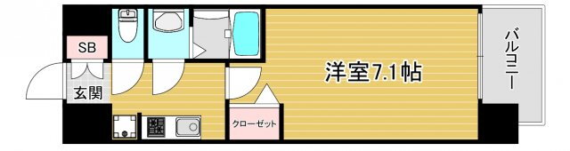 大阪府大阪市西淀川区姫里２ 姫島駅 1K マンション 賃貸物件詳細