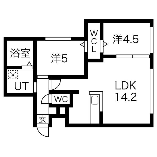 北海道札幌市北区新琴似六条１ 新琴似駅 2LDK マンション 賃貸物件詳細