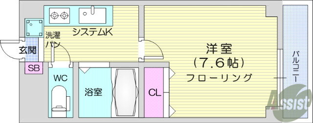 宮城県仙台市泉区泉中央１ 泉中央駅 1K マンション 賃貸物件詳細