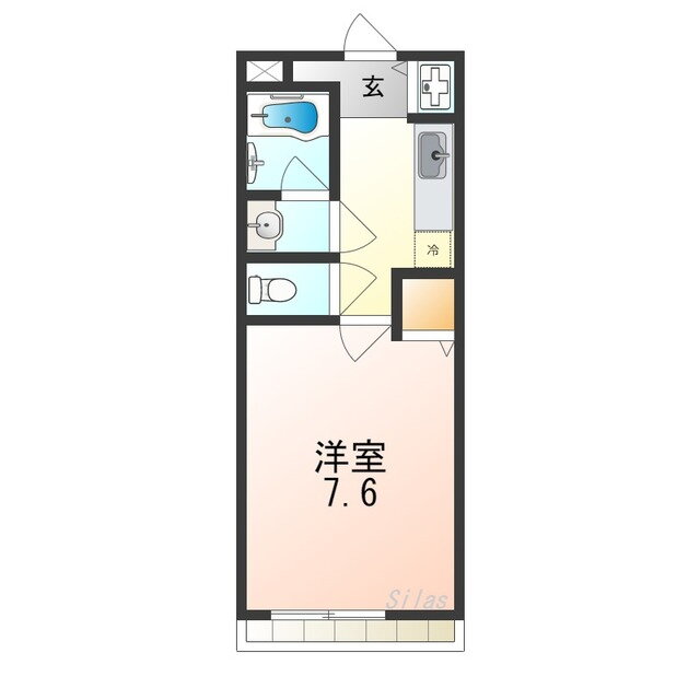 大阪府堺市北区金岡町 白鷺駅 1K アパート 賃貸物件詳細