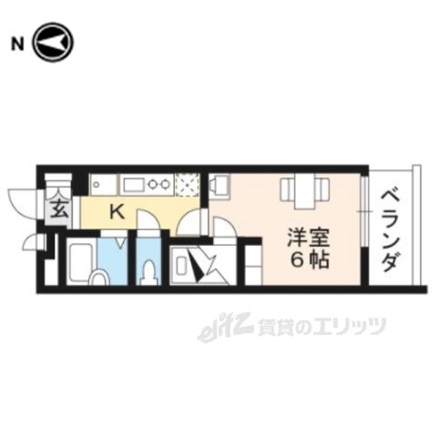 京都府京都市中京区壬生下溝町 西院駅 1K アパート 賃貸物件詳細