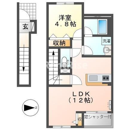 愛知県一宮市浅野字馬東 妙興寺駅 1LDK アパート 賃貸物件詳細