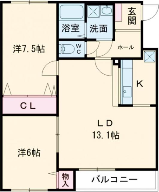 北海道恵庭市黄金中央１ 恵庭駅 2LDK マンション 賃貸物件詳細